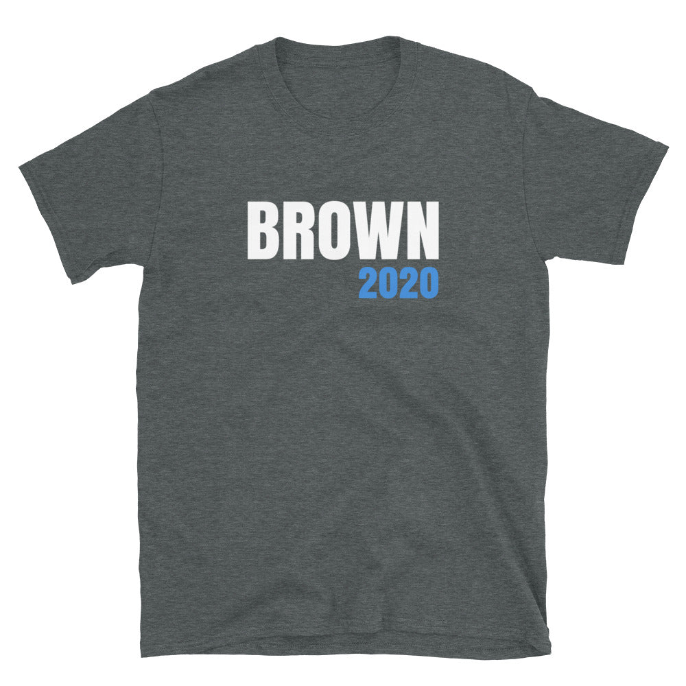 Brown Tennessee 2020 Football T-Shirt, Funny Unisex Election Style Brown Shirt