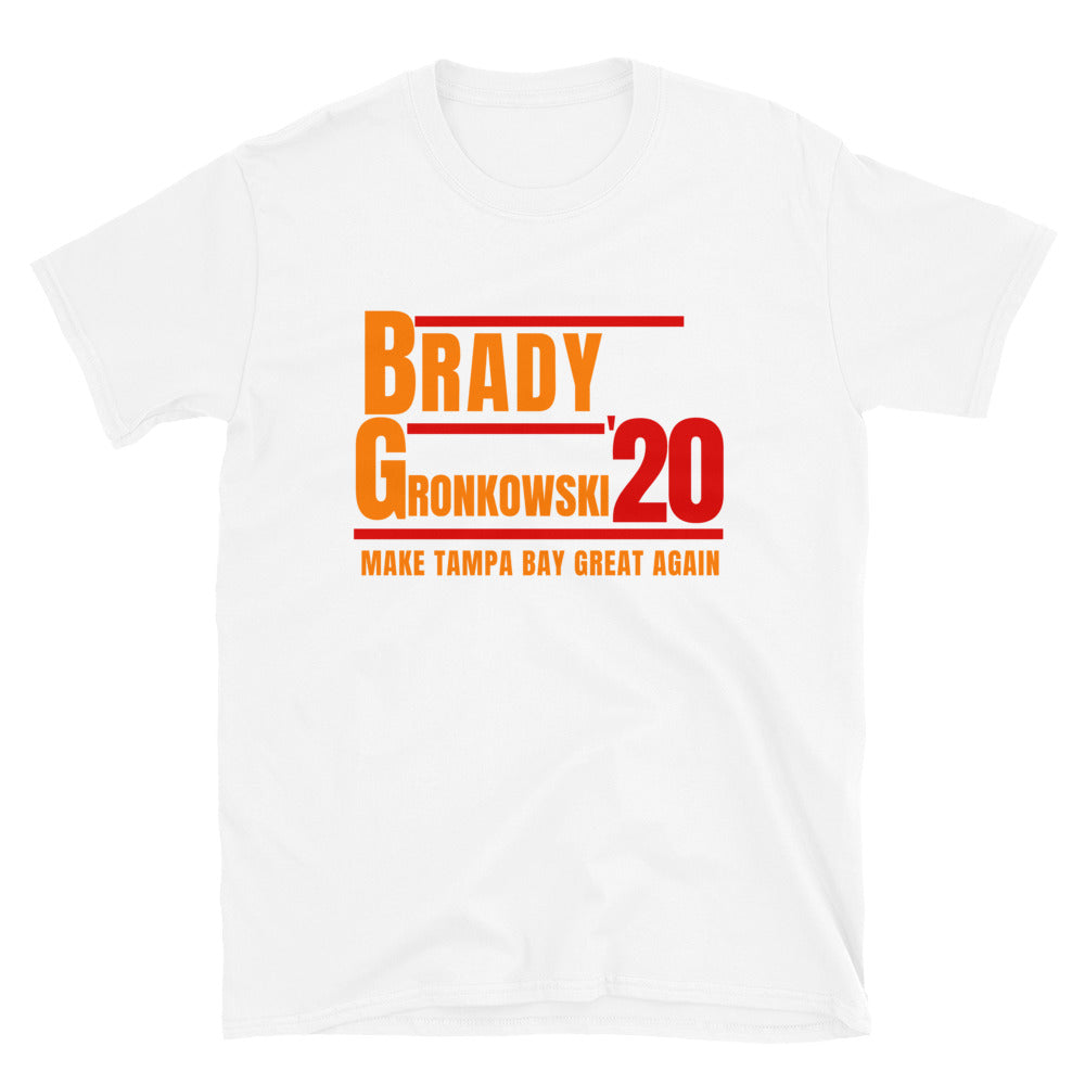 Brady and Gronkowski 2020 Make Tampa Bay Great Again Unisex T-Shirt