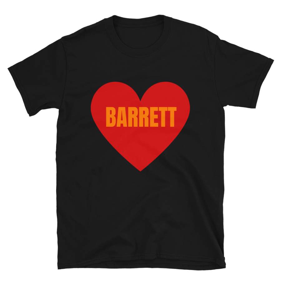 Barrett Tampa Bay Football T-Shirt, Funny Unisex Love Barrett Novelty Gift Shirt