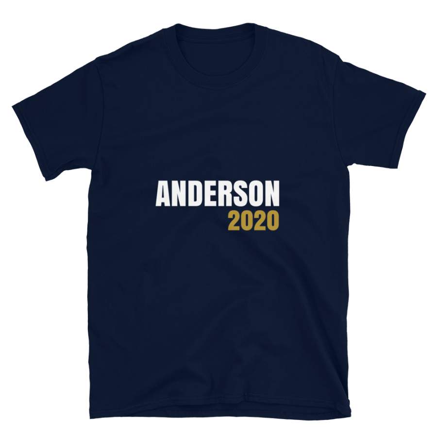 Anderson 2020 Milwaukee Baseball T-Shirt, Funny Unisex Election Style Anderson Shirt