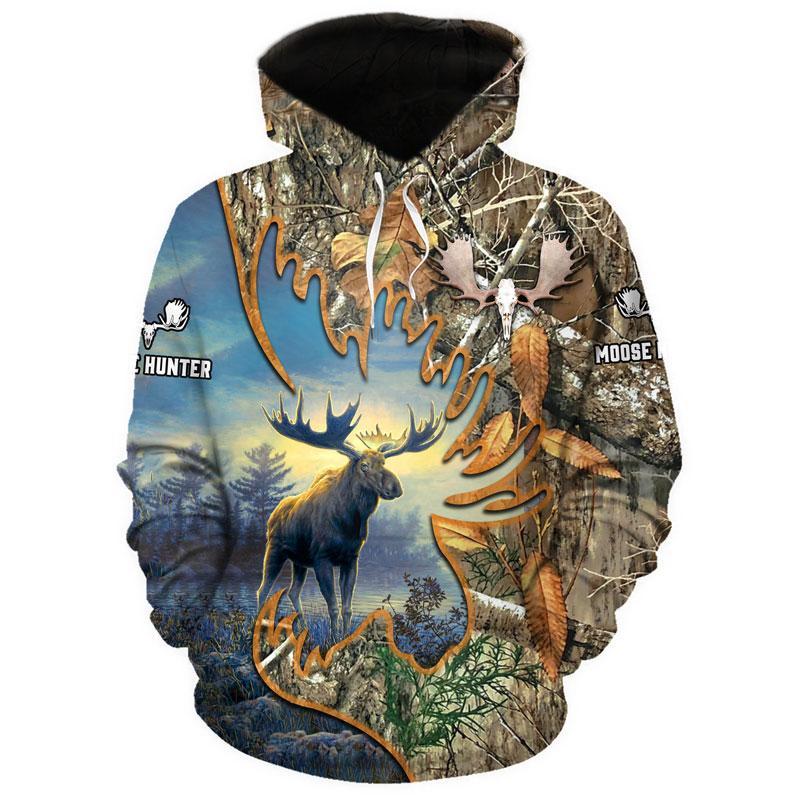 Moose Hunting 3D All Over Print | Unisex | Adult | Ht4354