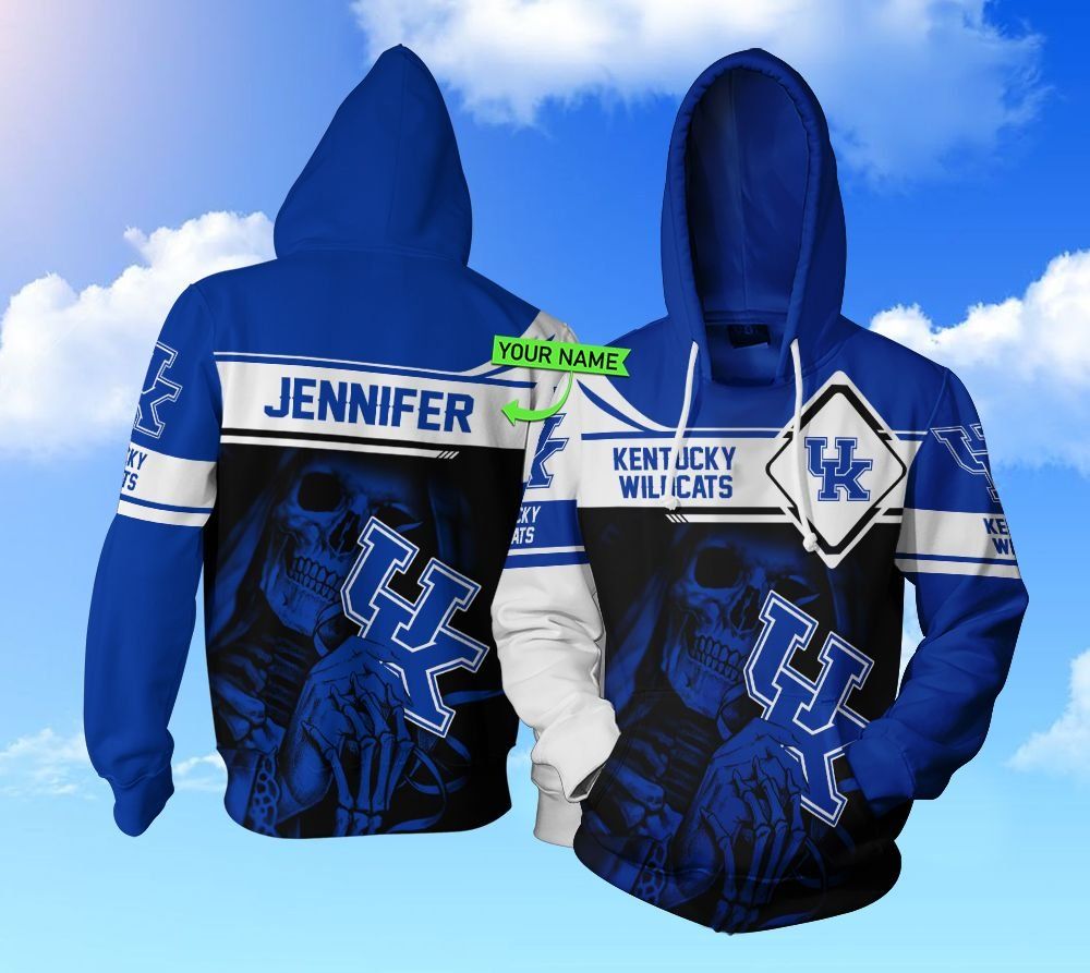 HO213 3D Hoodie Kentucky Wildcats football