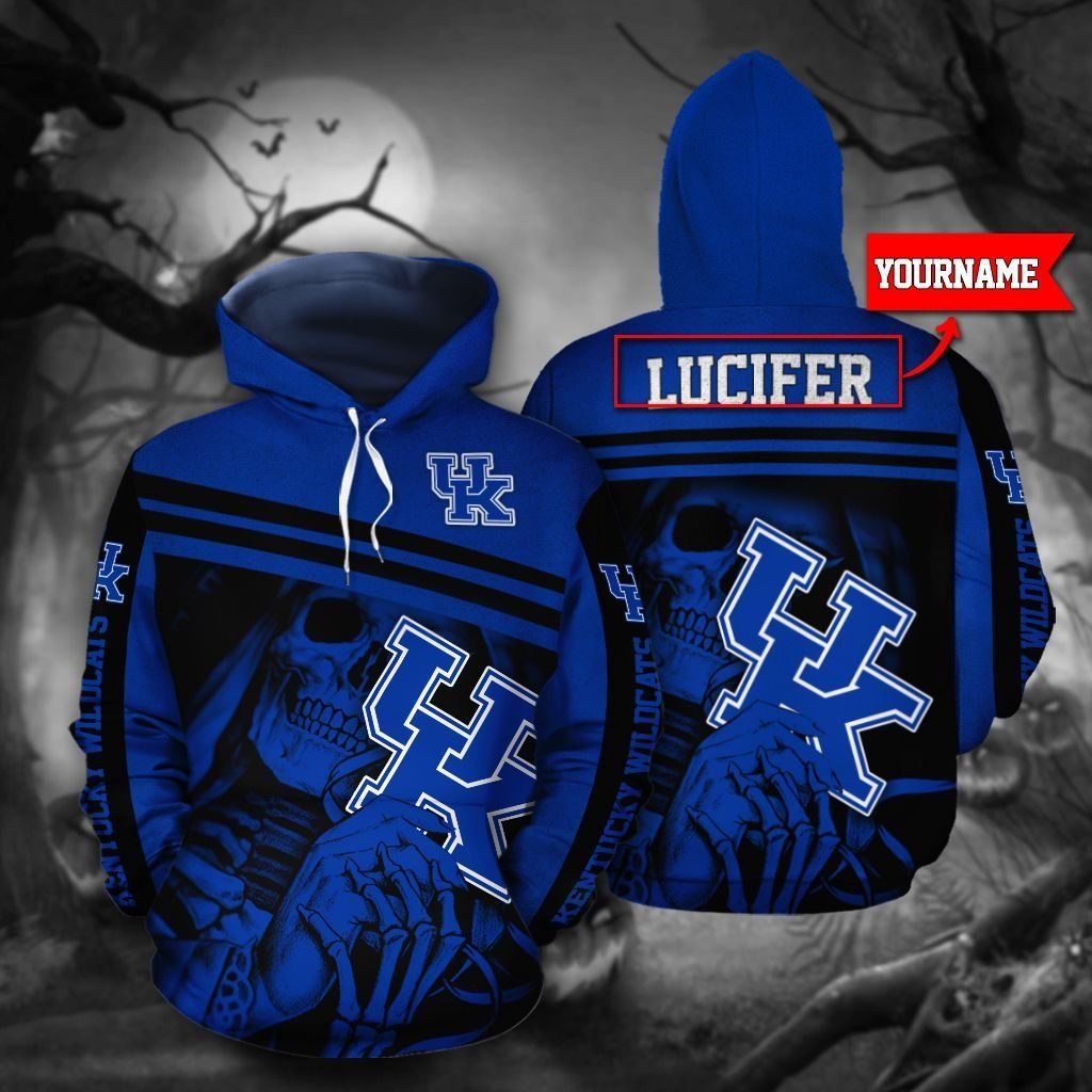 DTT HD029 Kentucky Wildcats 3D Hoodie