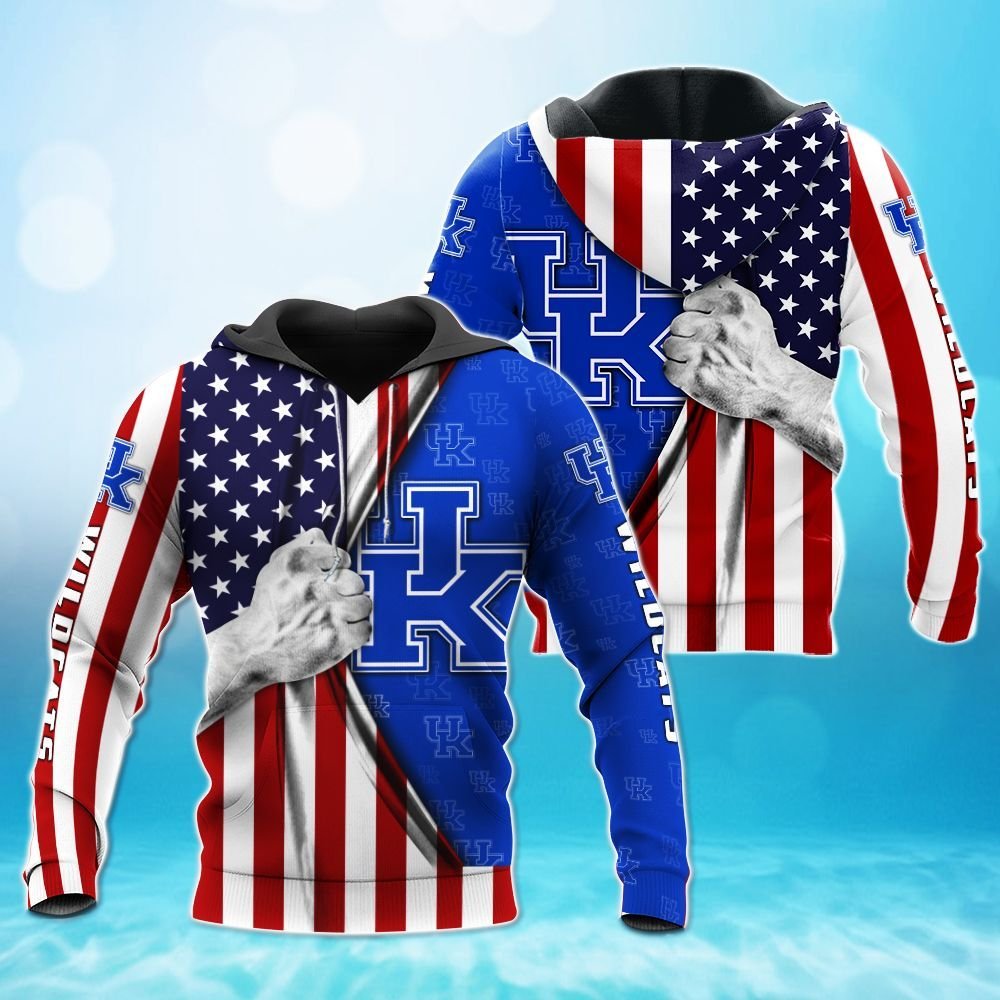 HO244 3D Hoodie Kentucky Wildcats