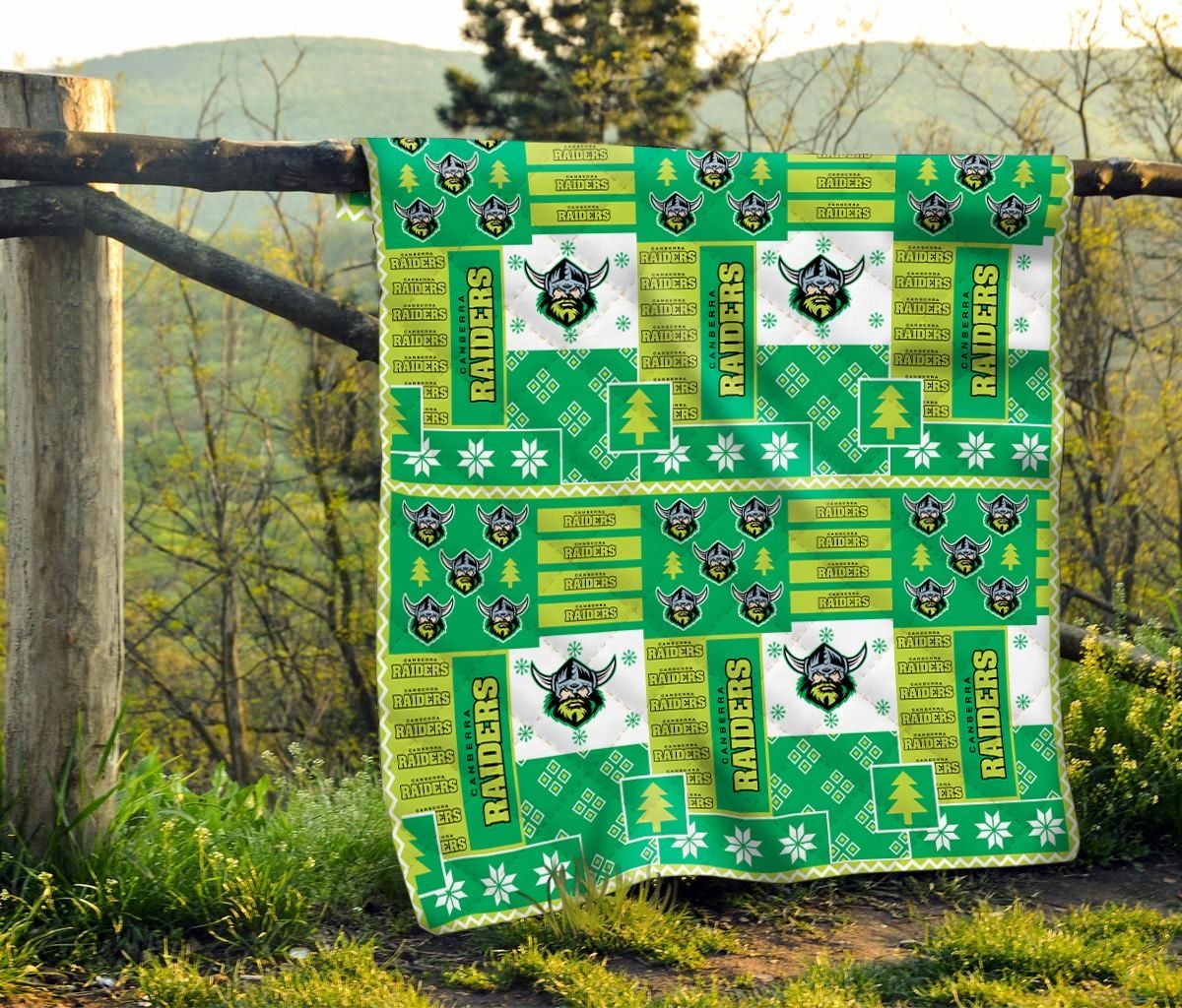 DTT QT0007 Canberra Raiders Quilt