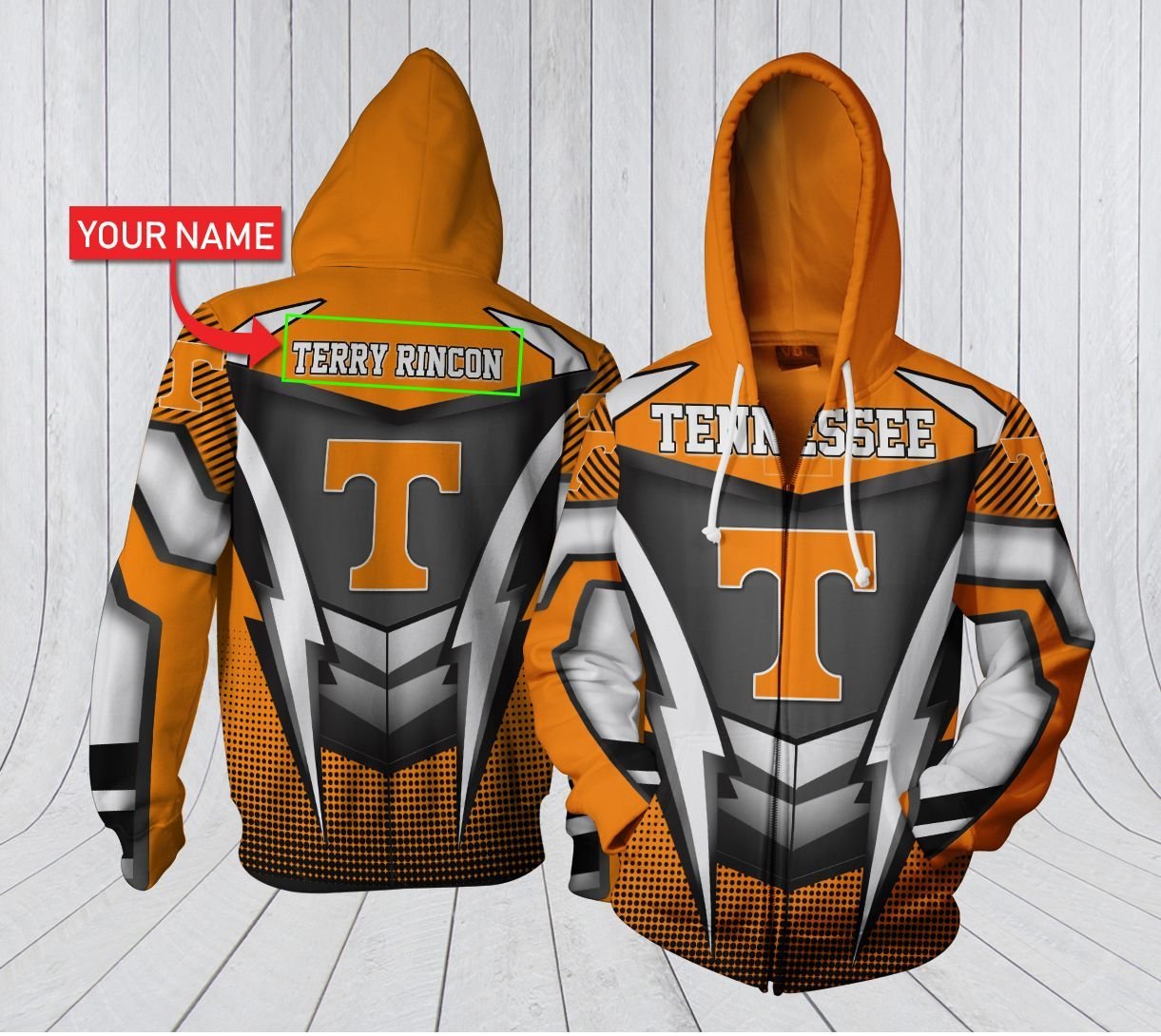 HA3D07CT070 Tennessee 3D Clothing Personalized