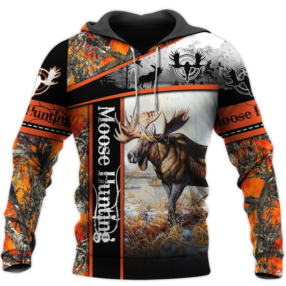 Beautiful Hunting Moose Camo 3D All Over Print | Unisex | Adult | Ht4360