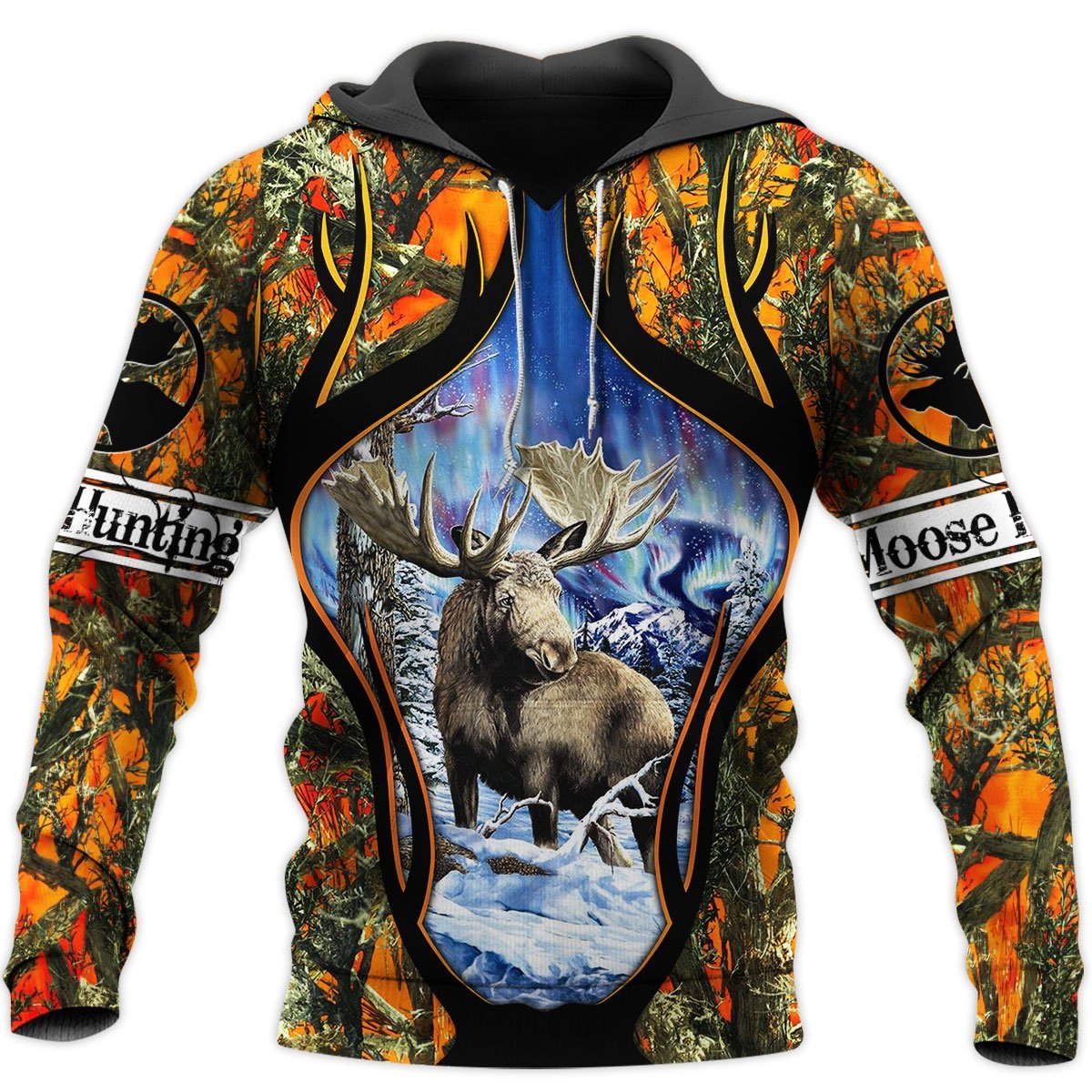 Moose Hunting Camo 3D All Over Print | Unisex | Adult | Ht4365