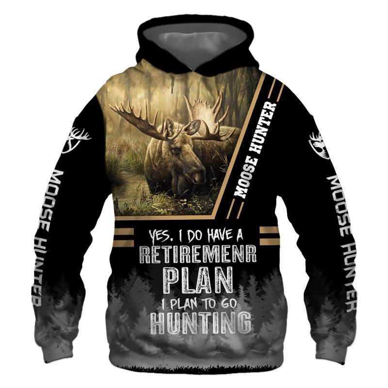 Moose Hunting 3D All Over Print | Unisex | Adult | Ht4368