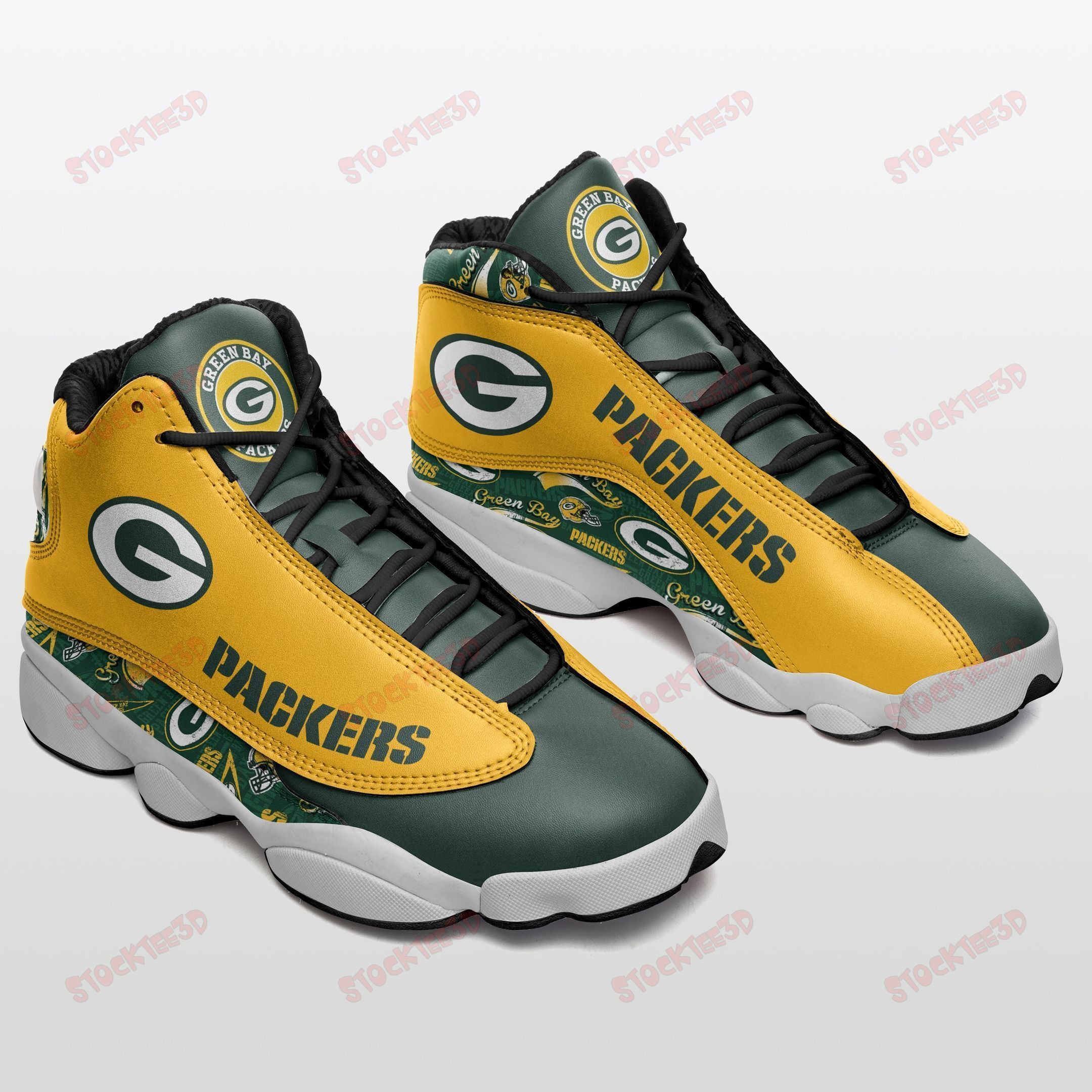 Green Bay Packers Air Jd13 Sneakers 149