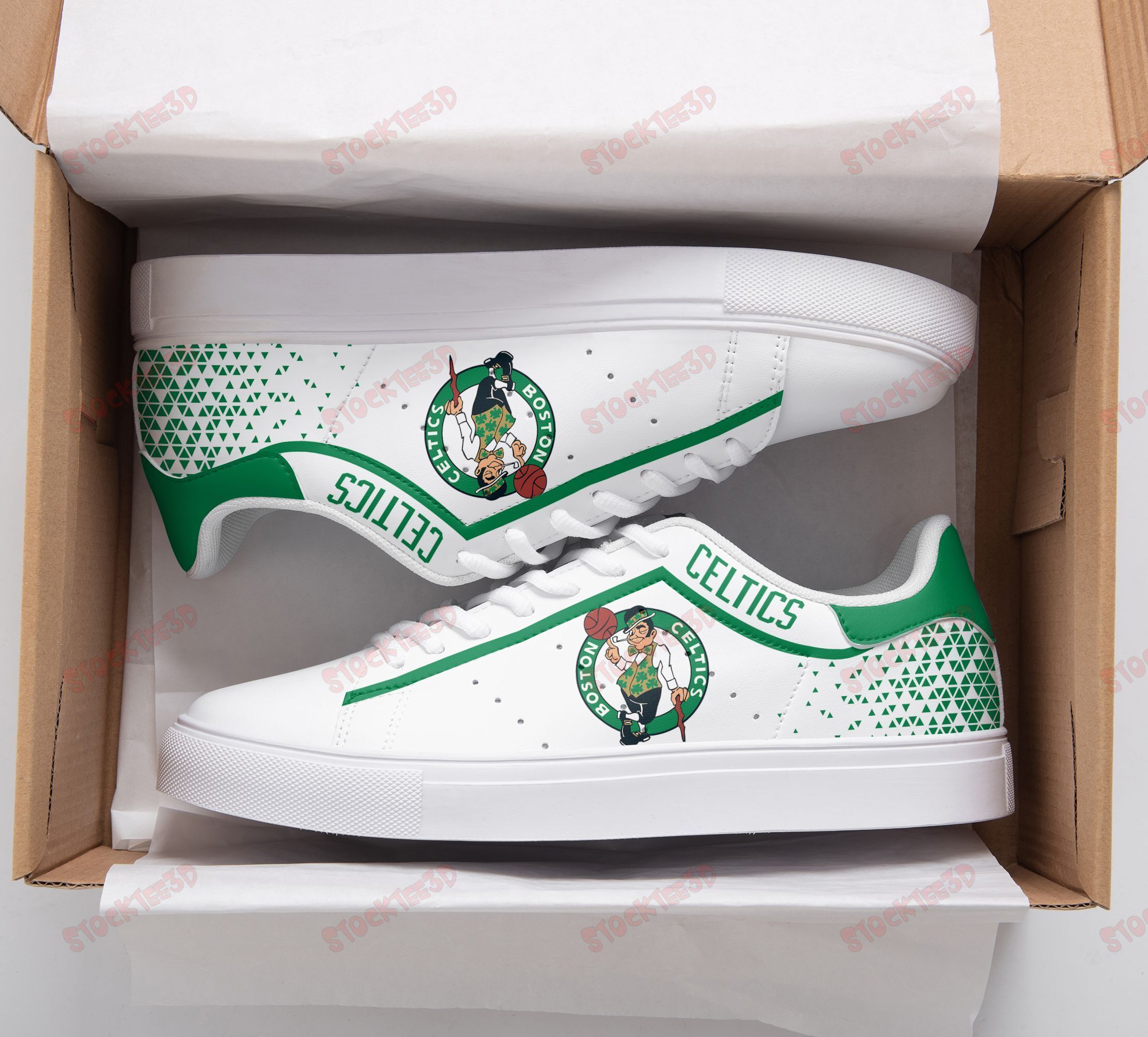 Boston Celtics Custom Sneakers 029