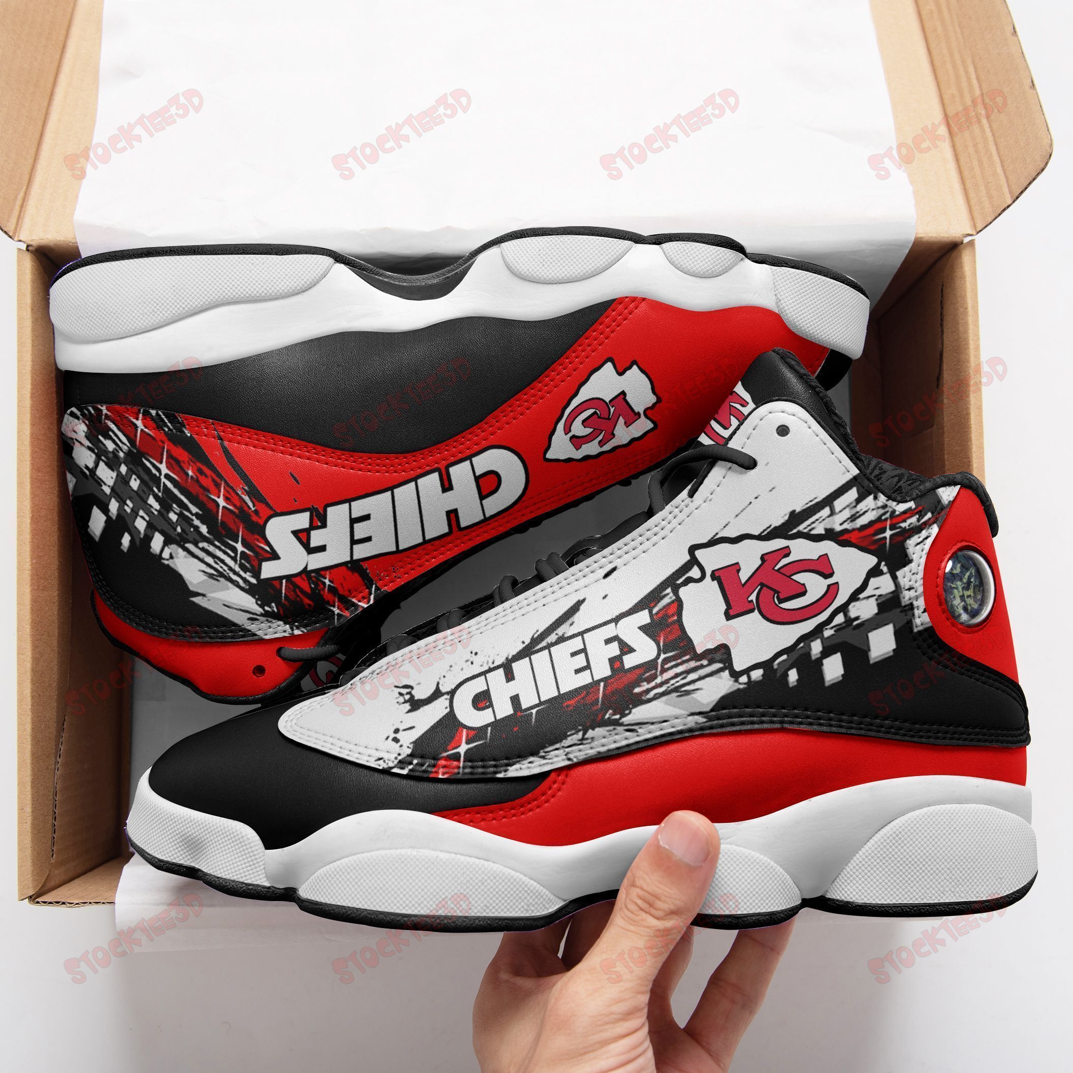 Kansas City Chiefs Air Jd13 Sneakers 622