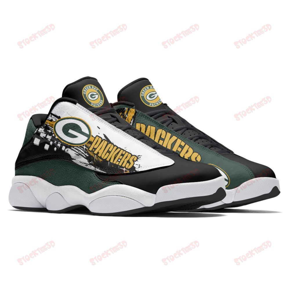 Green Bay Packers Air Jd13 Sneakers 621