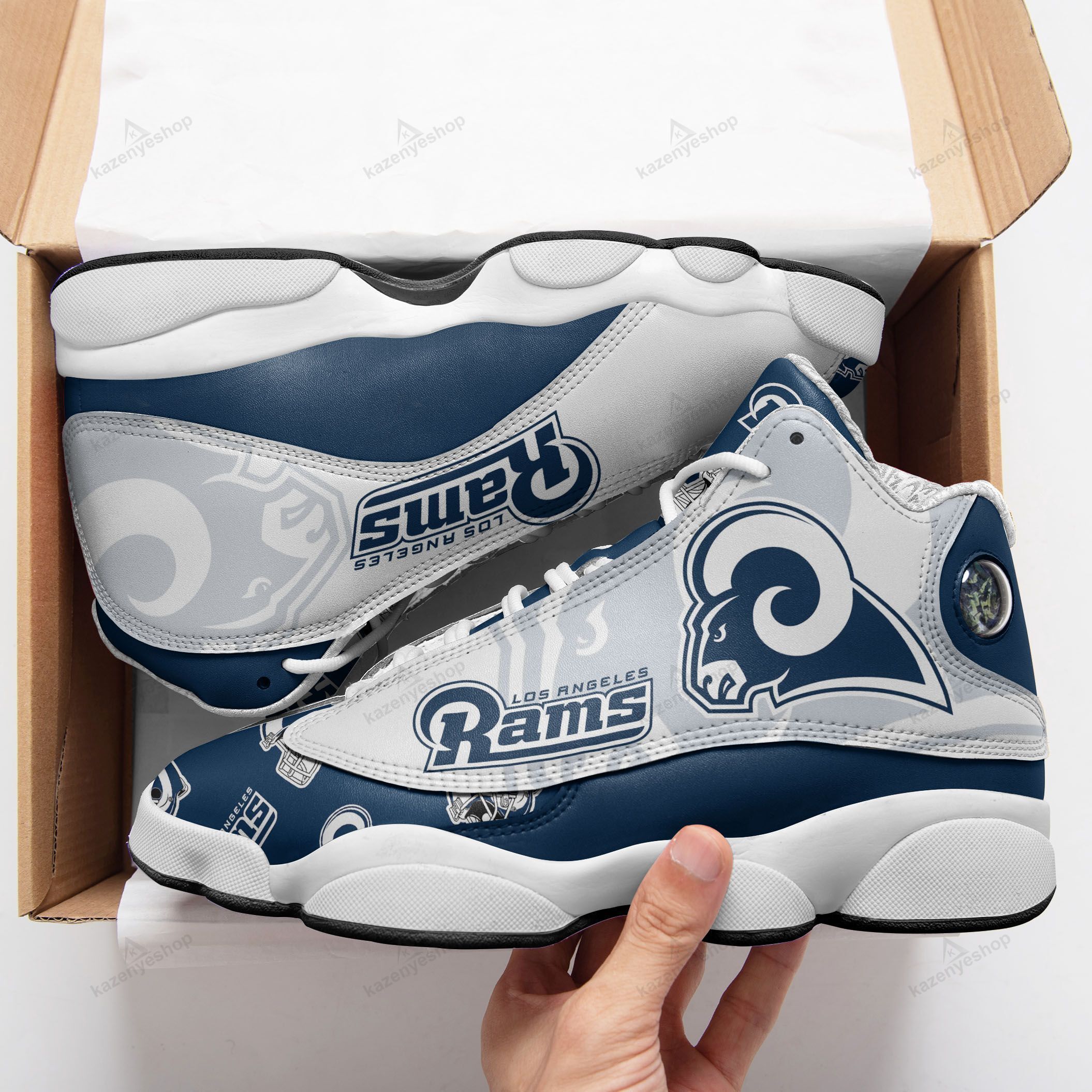 Los Angeles Rams Air Jd13 Sneakers 598