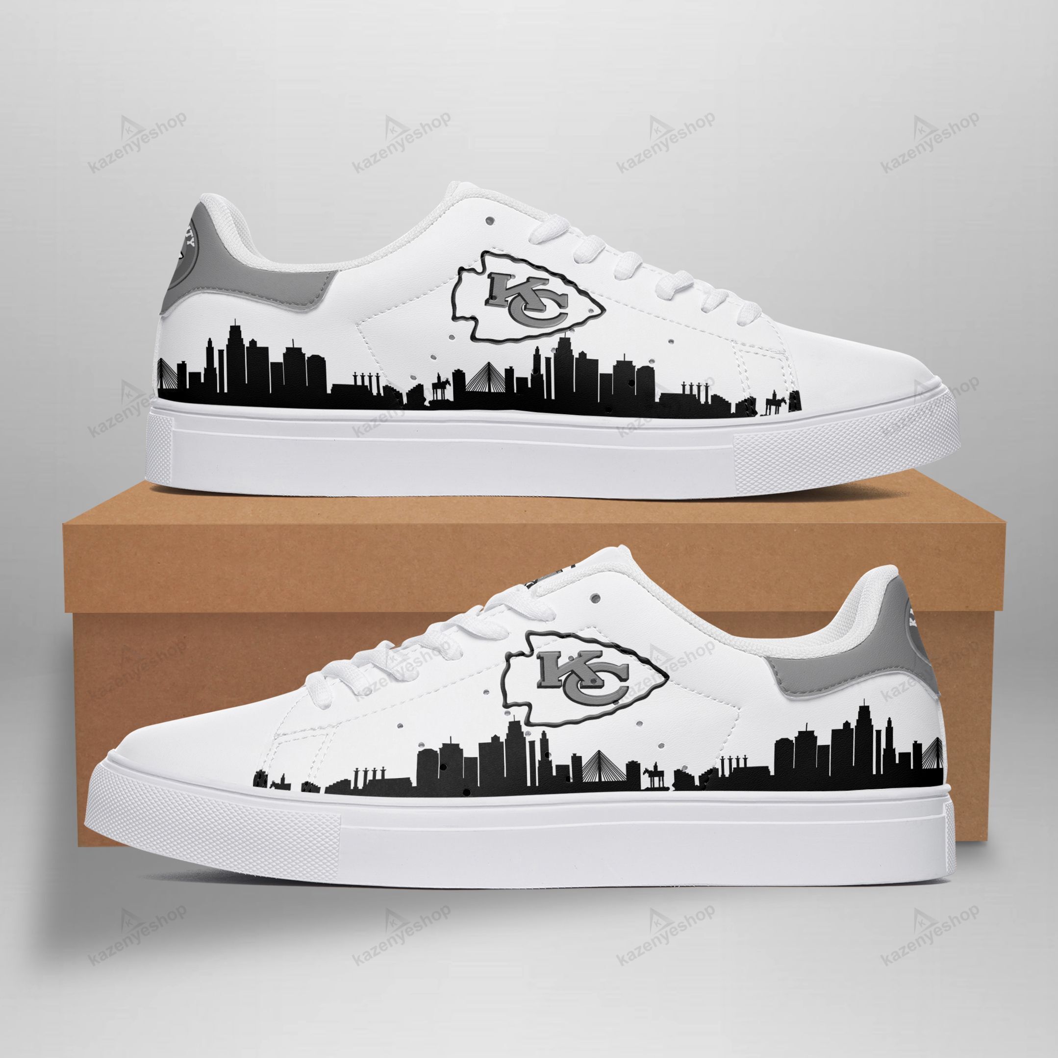 Kansas City Chiefs Ss Custom Sneakers 006