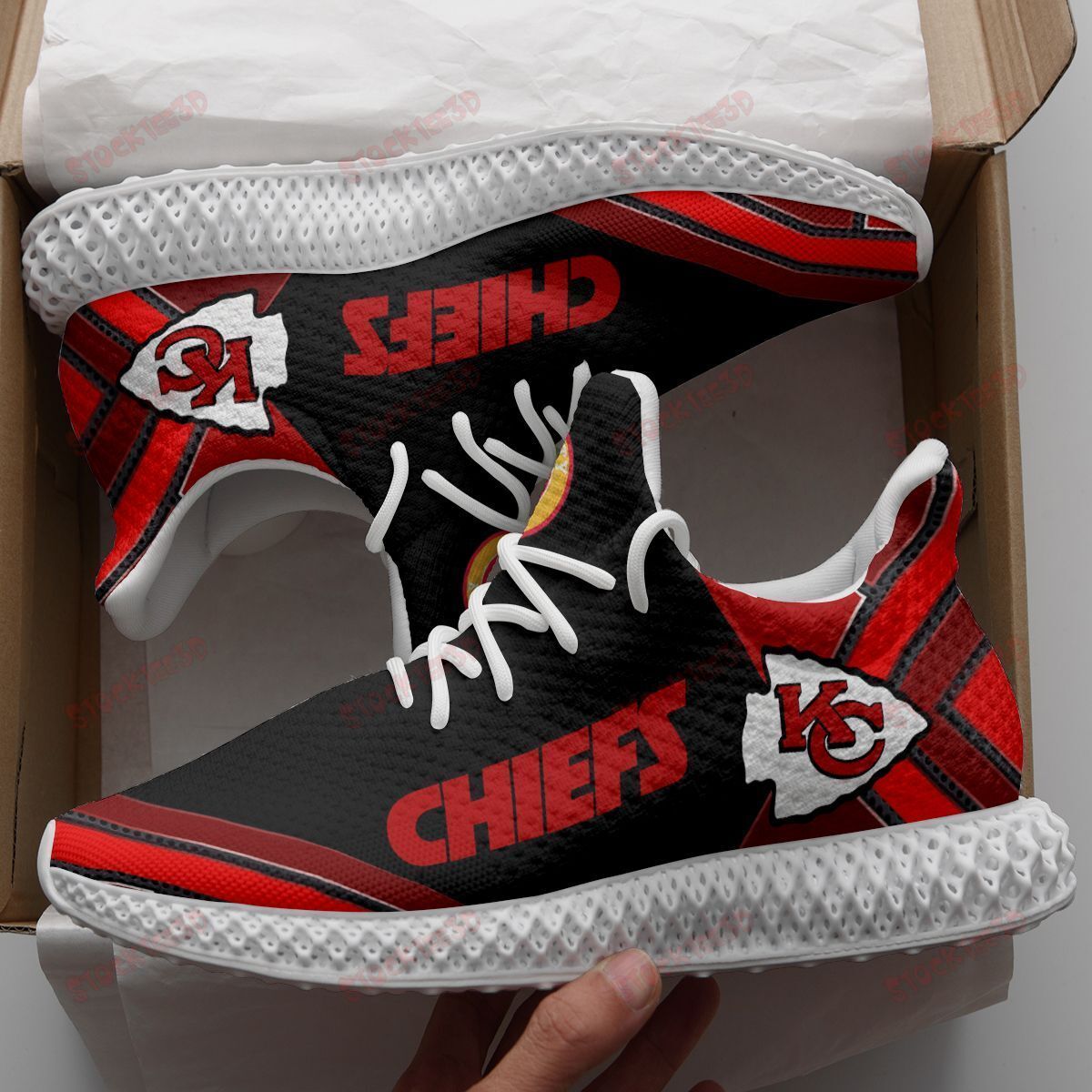 Kansas City Chiefs 4D Future Sneakers 23