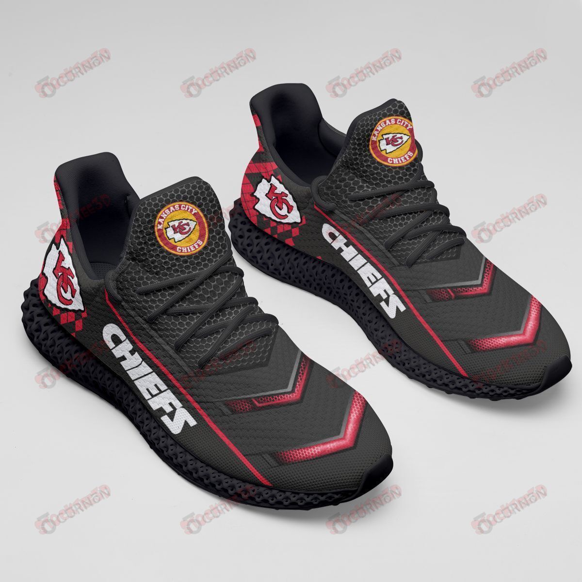 Kansas City Chiefs 4D Future Sneakers 56