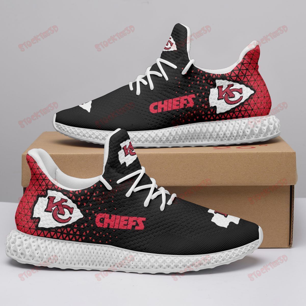 Kansas City Chiefs 4D Future Sneakers 109