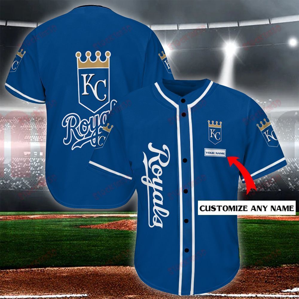 Kansas City Royals Personalized Baseball Jersey Shirt 85