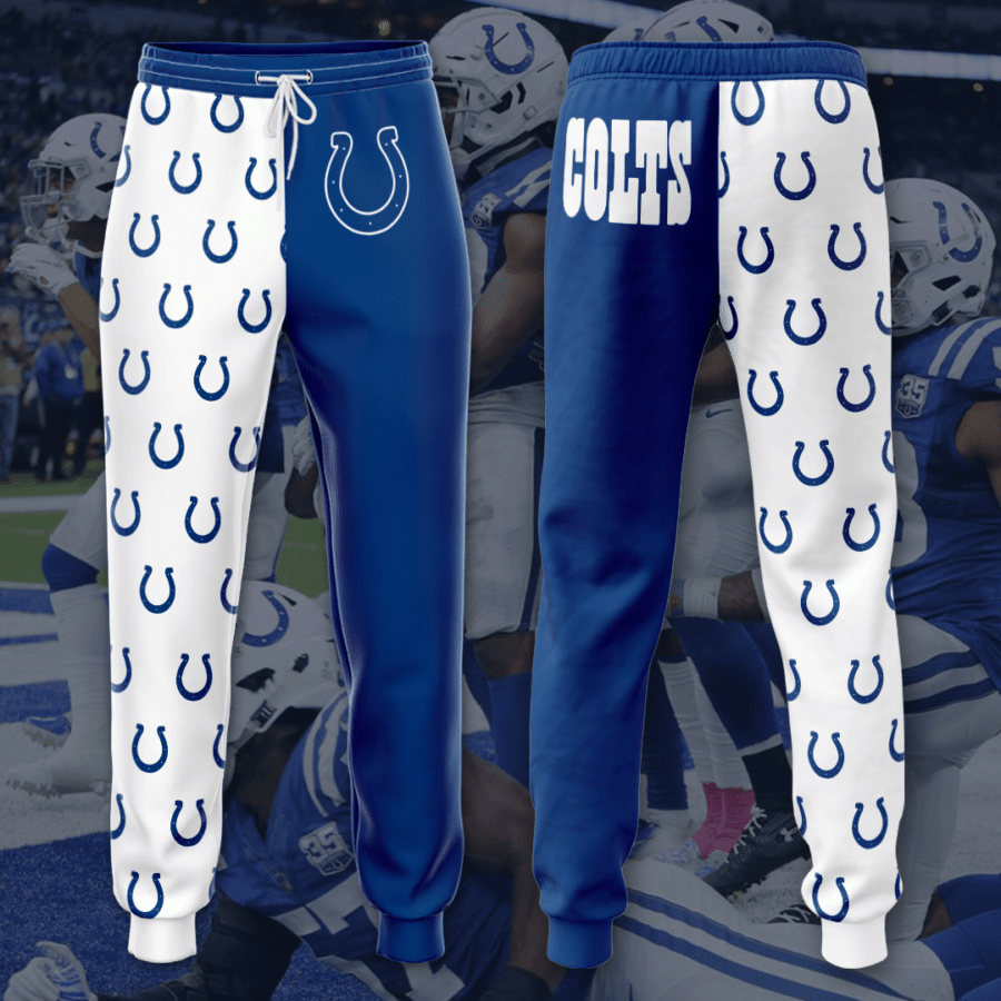 Indianapolis Colts 3D Printed Pocket Sweatpant 92