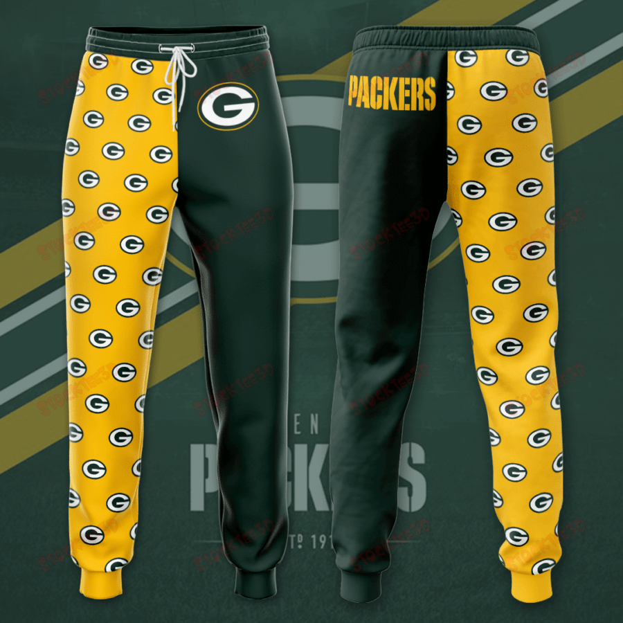 Green Bay Packers 3D Printed Pocket Sweatpant 79