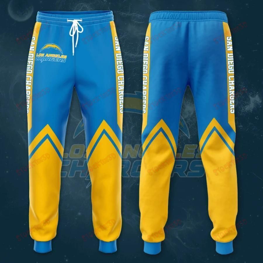 Los Angeles Chargers 3D Printed Pocket Sweatpant 110