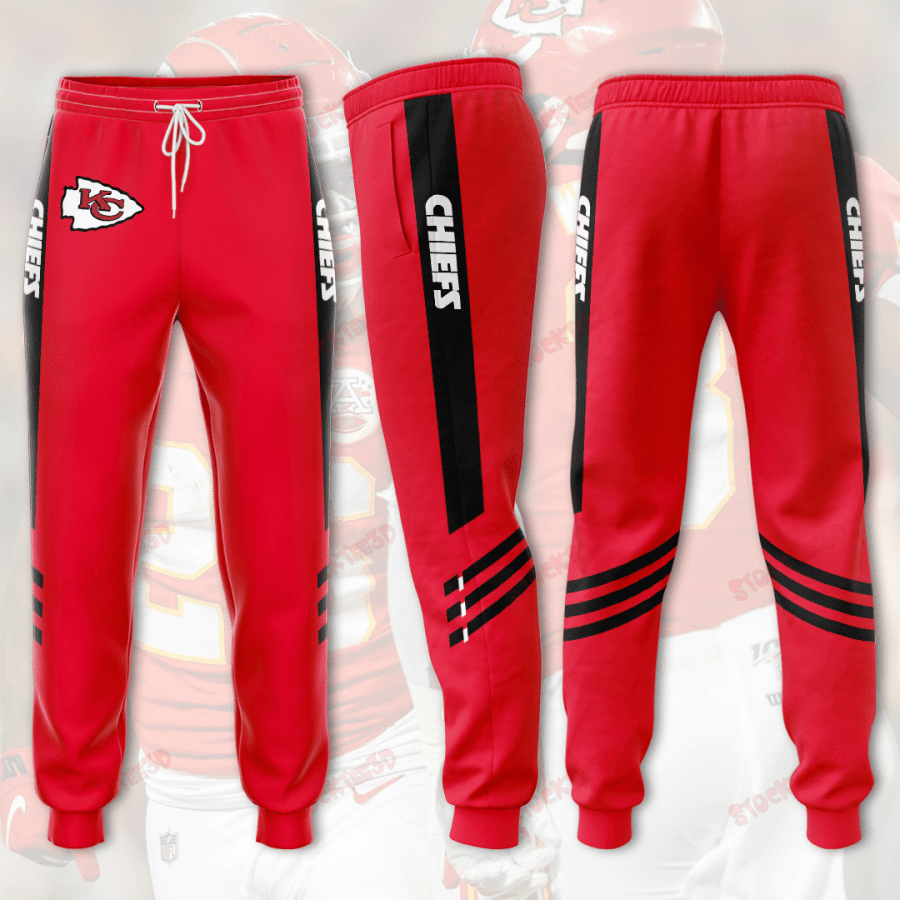 Kansas City Chiefs 3D Printed Pocket Sweatpant 98