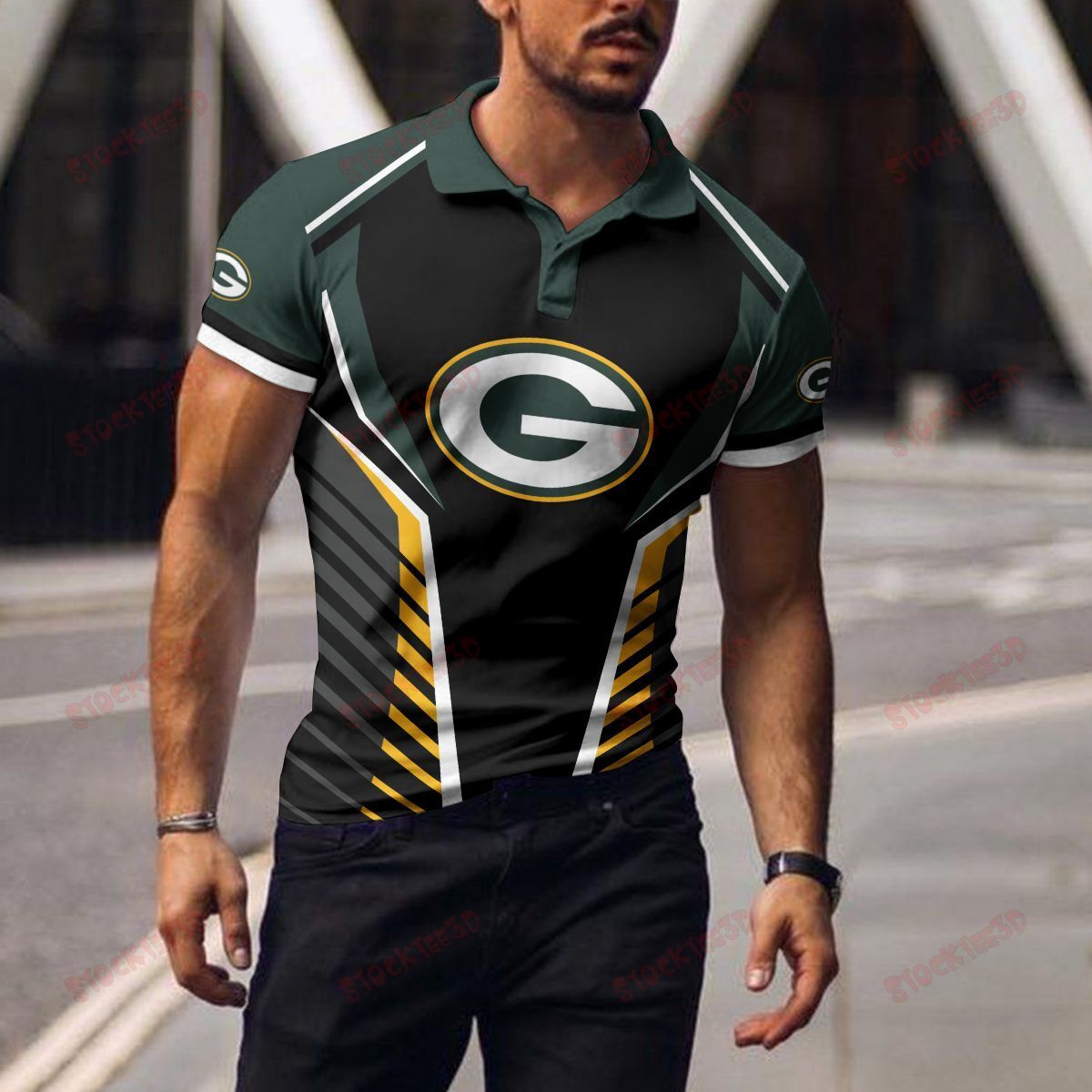 Green Bay Packer Polo T-Shirt 057