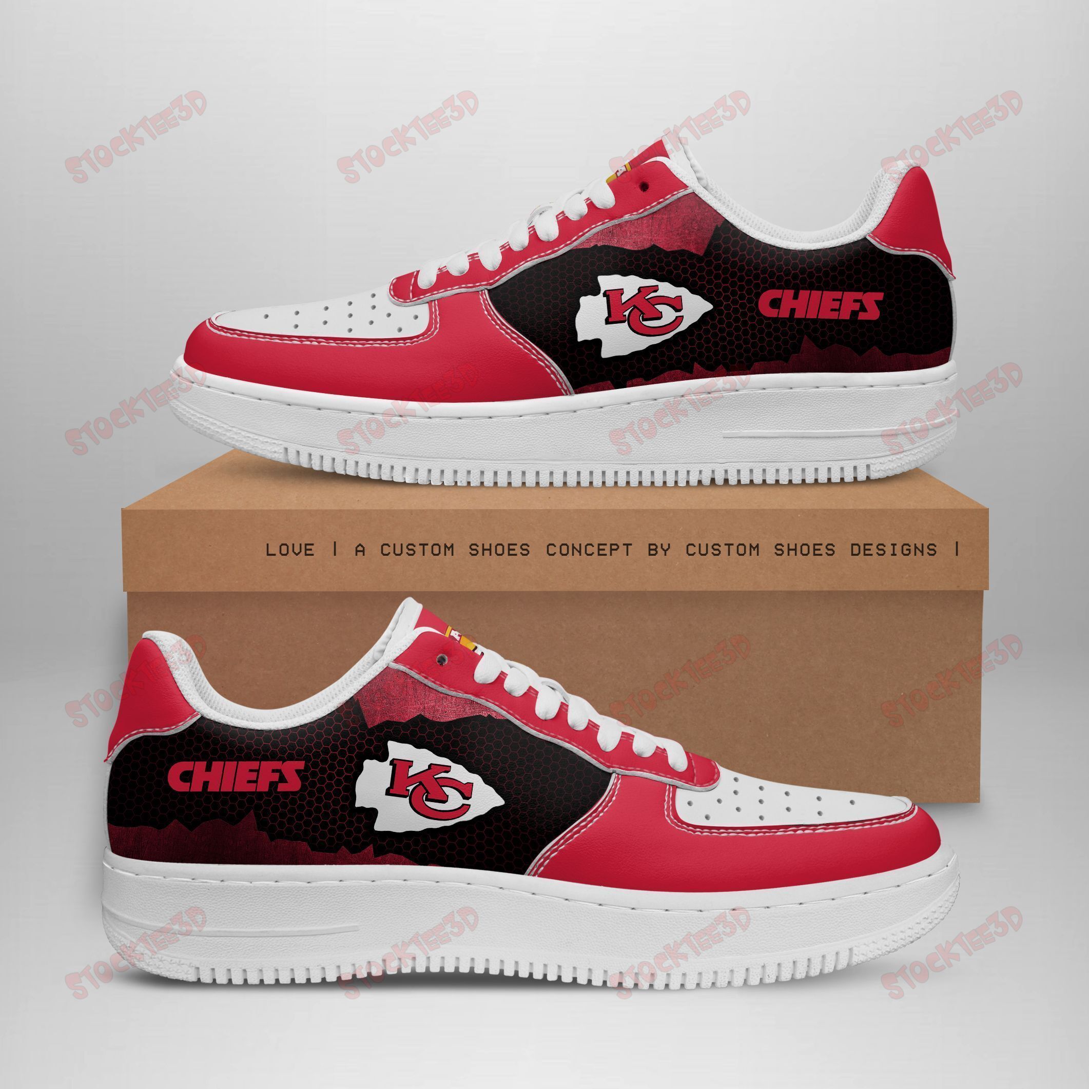 Kansas City Chiefs Af1 Sneakers 03