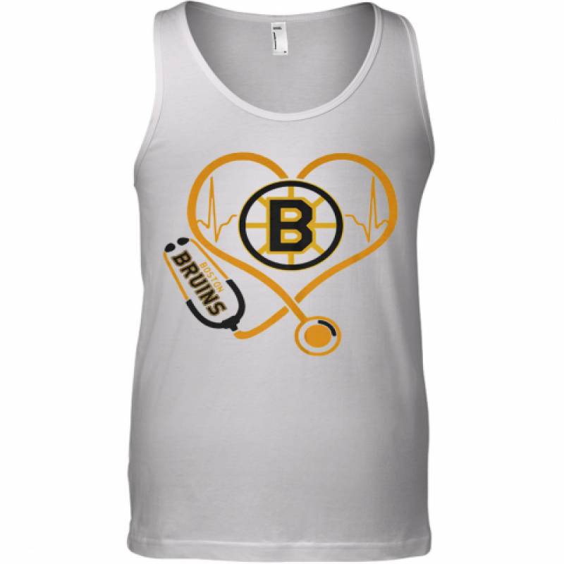 Heartbeat Nurse Love Boston Bruins Tank Top