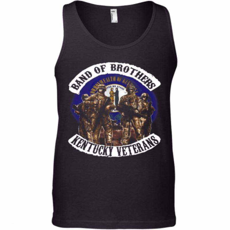 Band Of Brothers Kentucky Veterans Tank Top