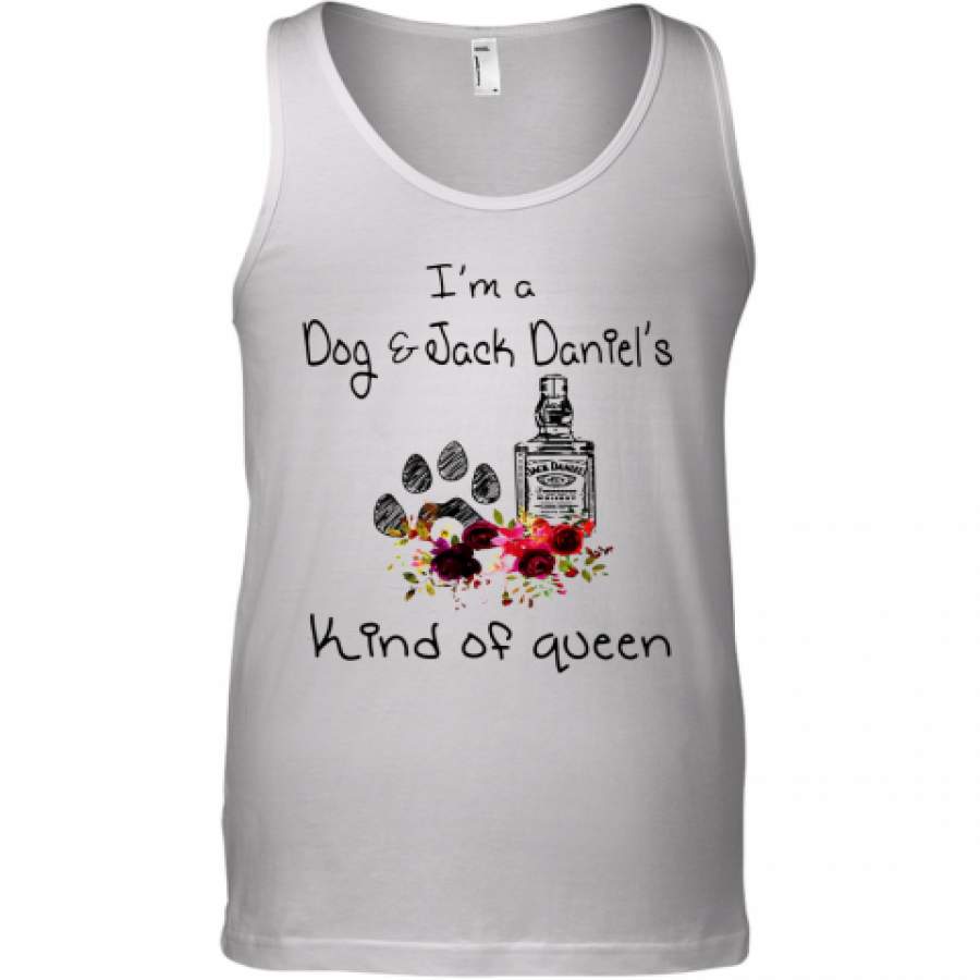 Dog And Jack Daniel'S Whisky Tennessee Kind Of Queen Tank Top