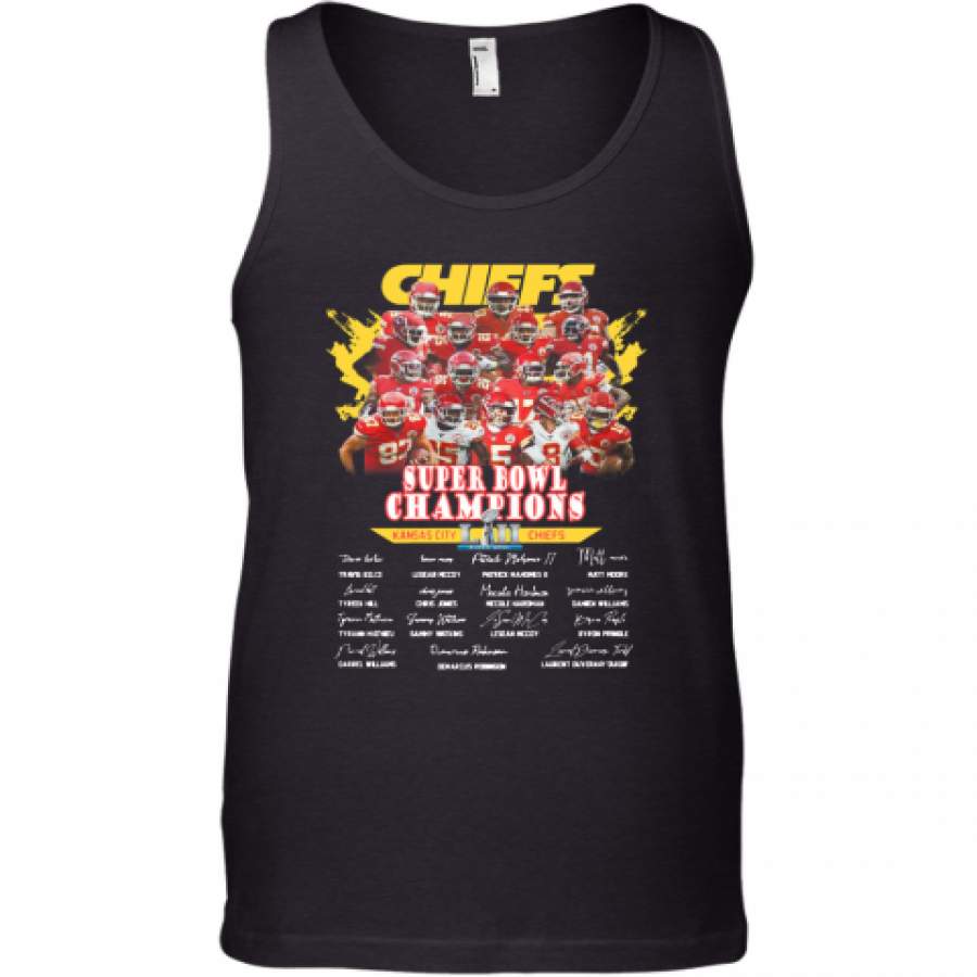 Chiefs Super Bowl Champions Kansas City Liii Chiefs Signature Tank Top