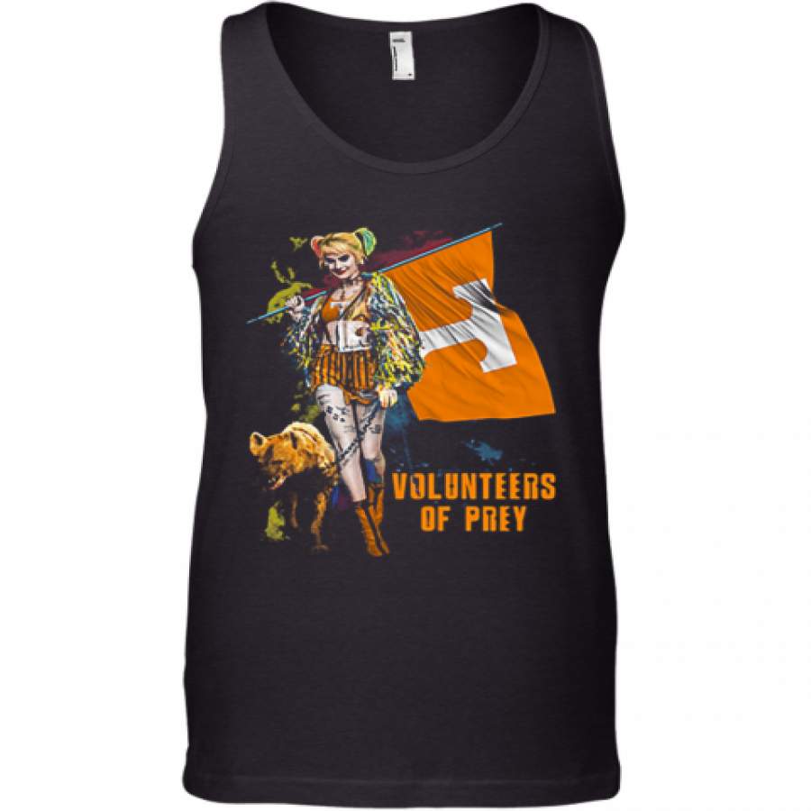 Birds Of Prey Harley Quinn Tennessee Volunteers Of Prey Tank Top