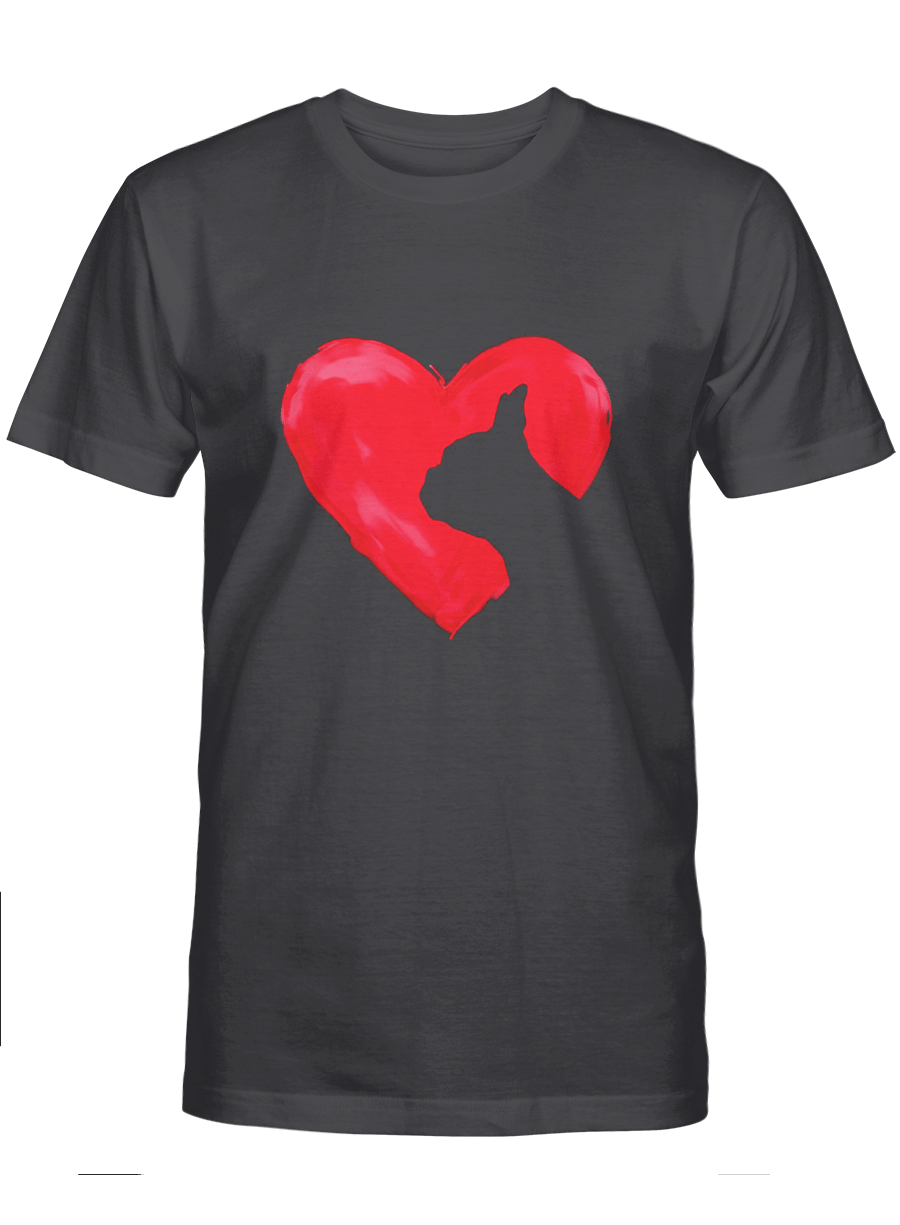 Boston Terrier Heart – Boston Terrier Tshirt