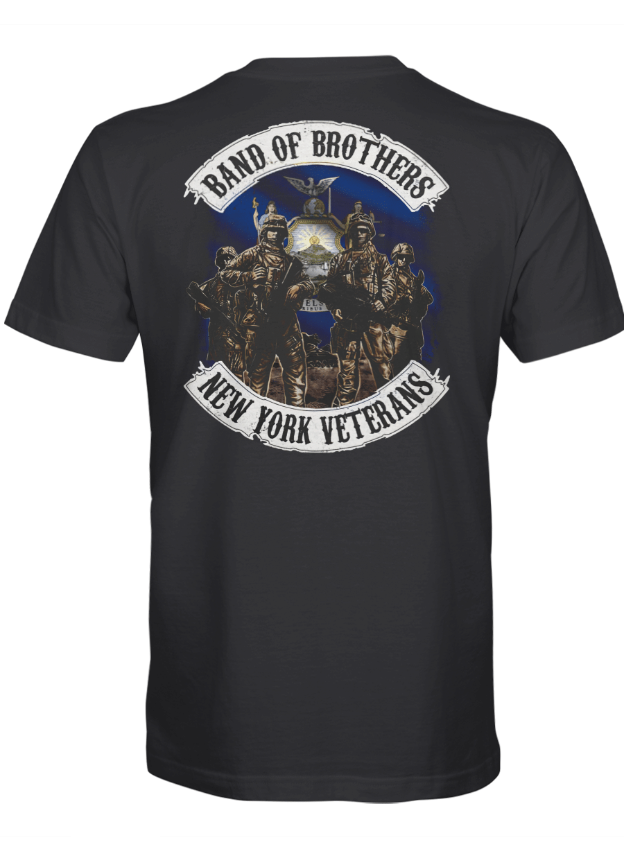 Band Of Brothers New York Veterans – Veteran Tshirt