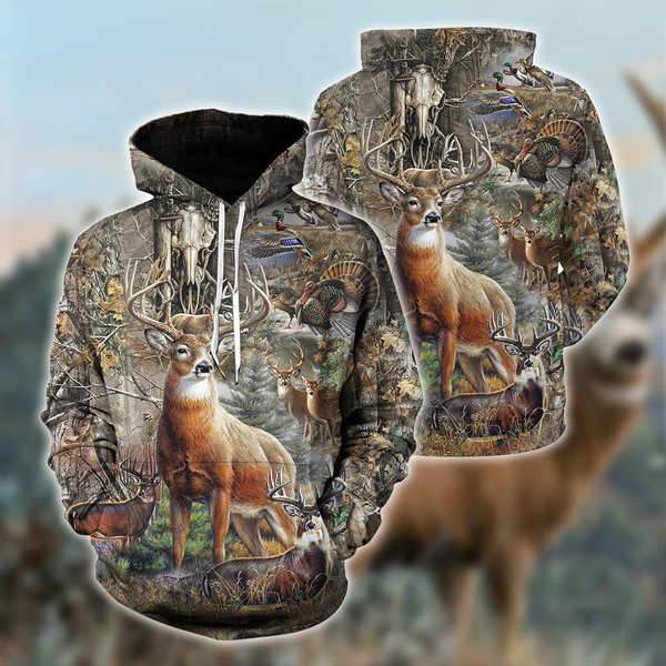 Deer Hunting 3D All Over Print | Unisex | Adult | Ht4818