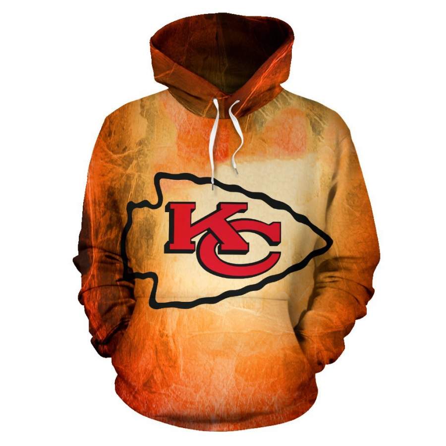 Kansas City Chiefs Hoodie All Over Print