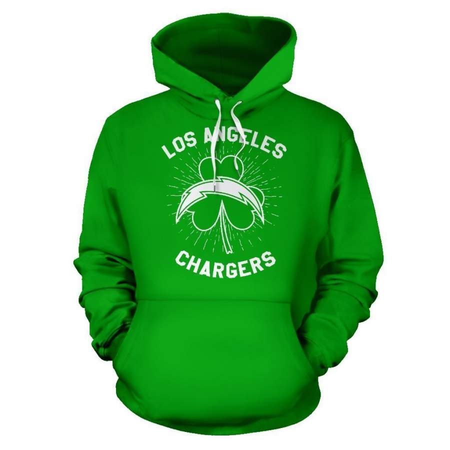 Los Angeles Chargers ST Patrick’s Day Hoodie