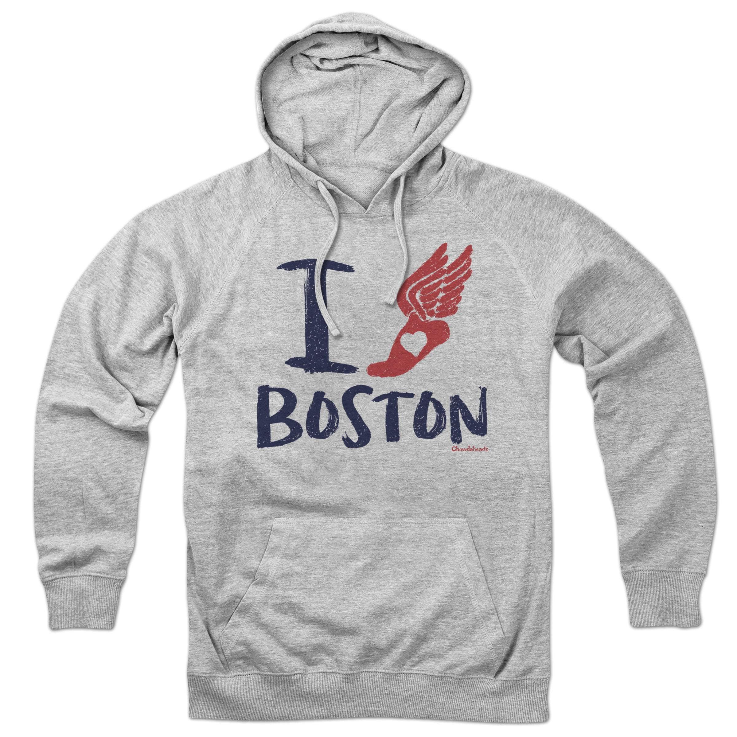 I Run Boston Hoodie