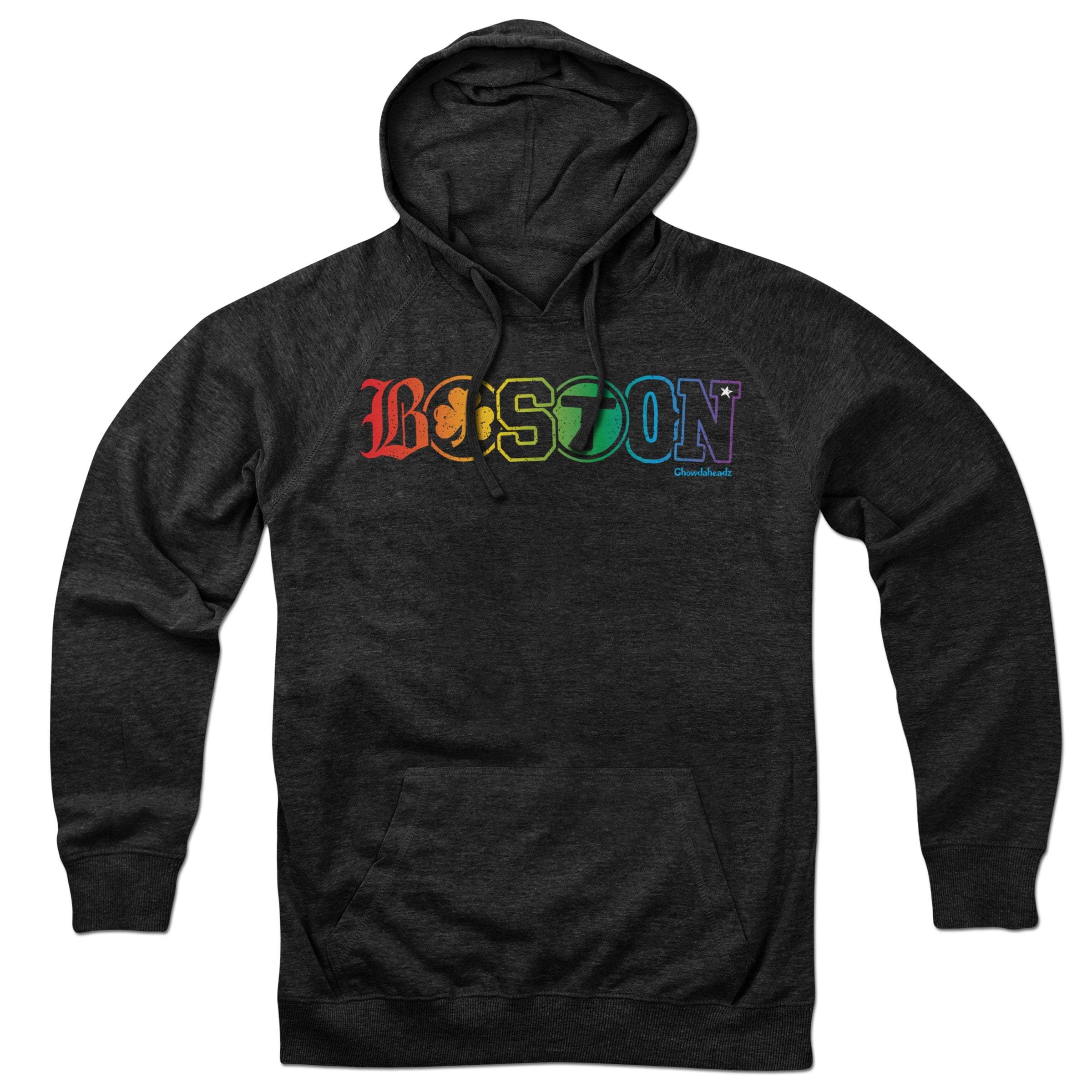 Boston Townie Pride Rainbow Hoodie