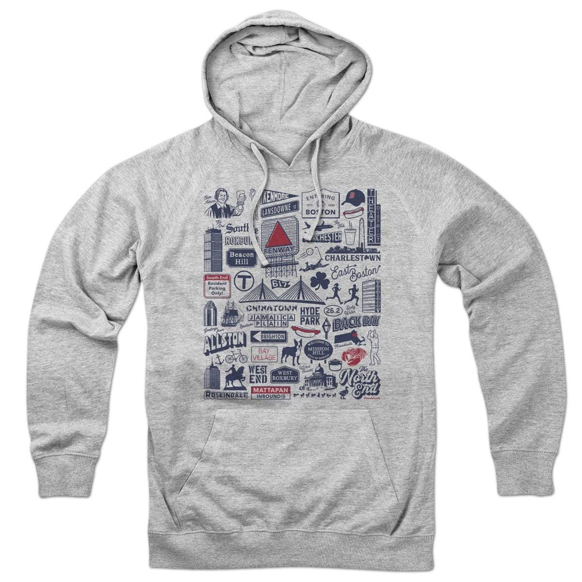 Boston Tourist Attraction Hoodie