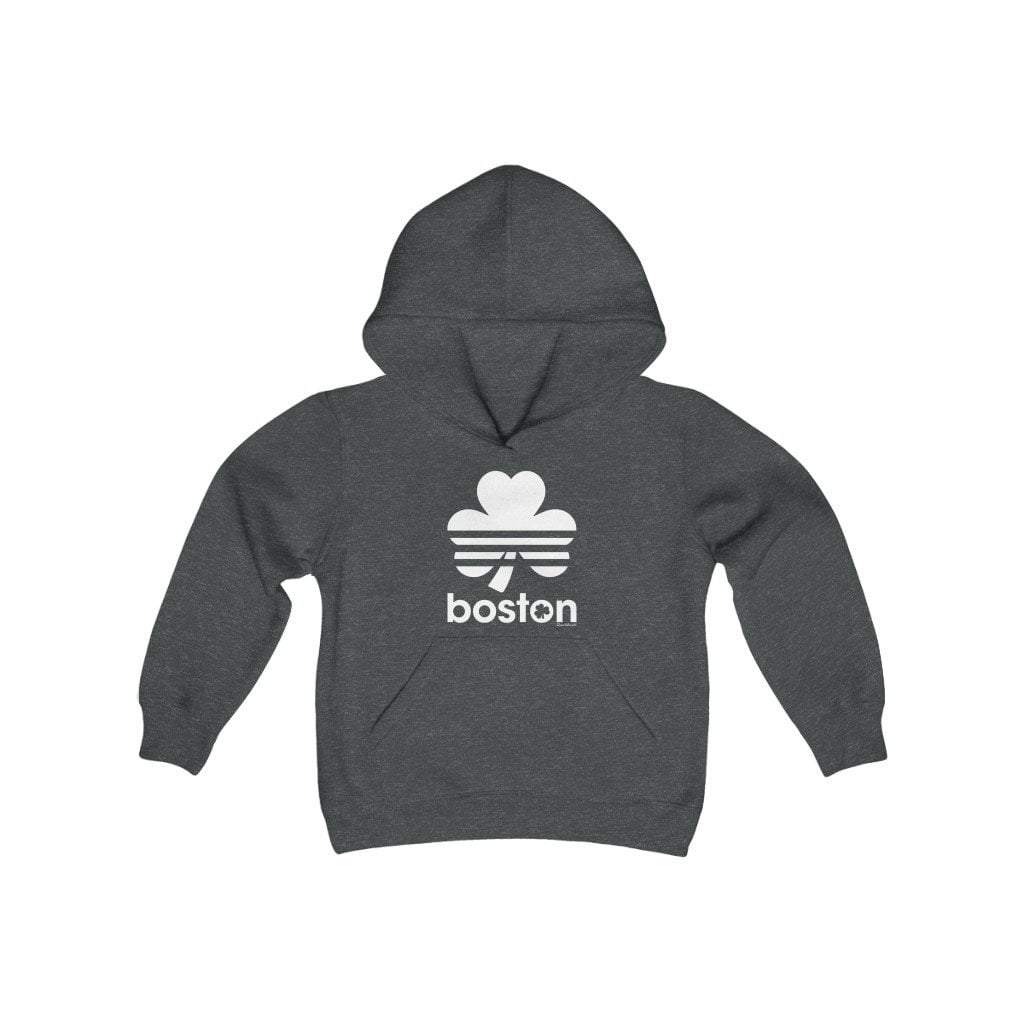 Boston Shamrock Retro Youth Hoodie