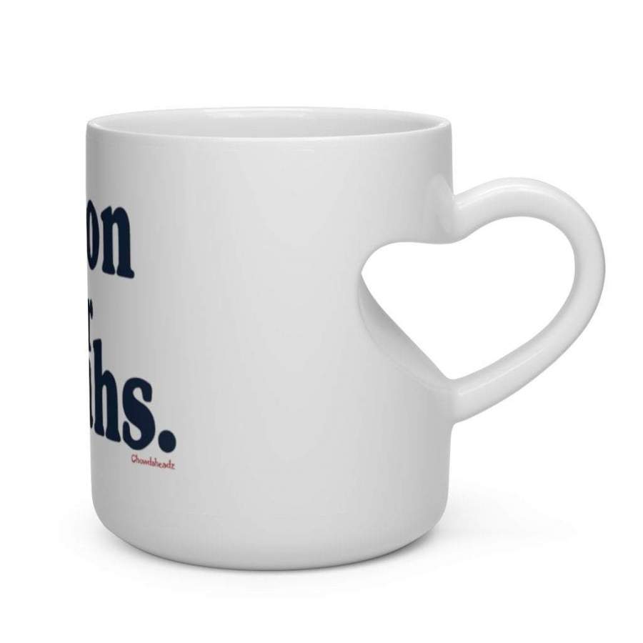 Boston Is For Lovahs Heart Shape Mug