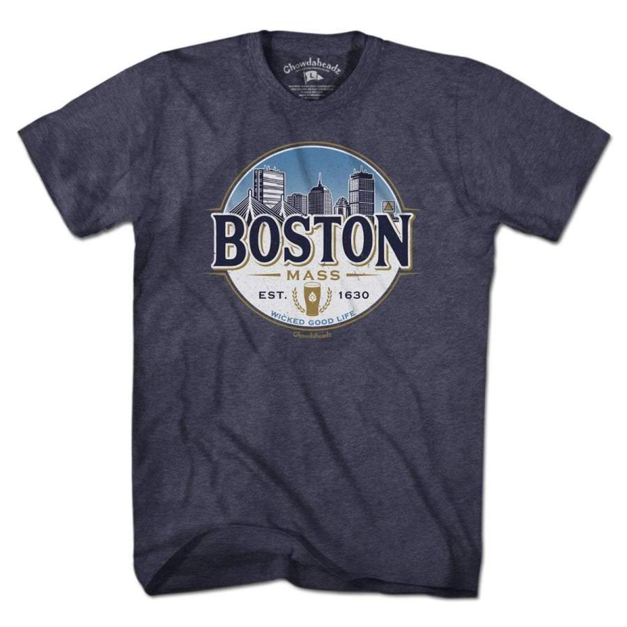 Boston Beer Label T-Shirt