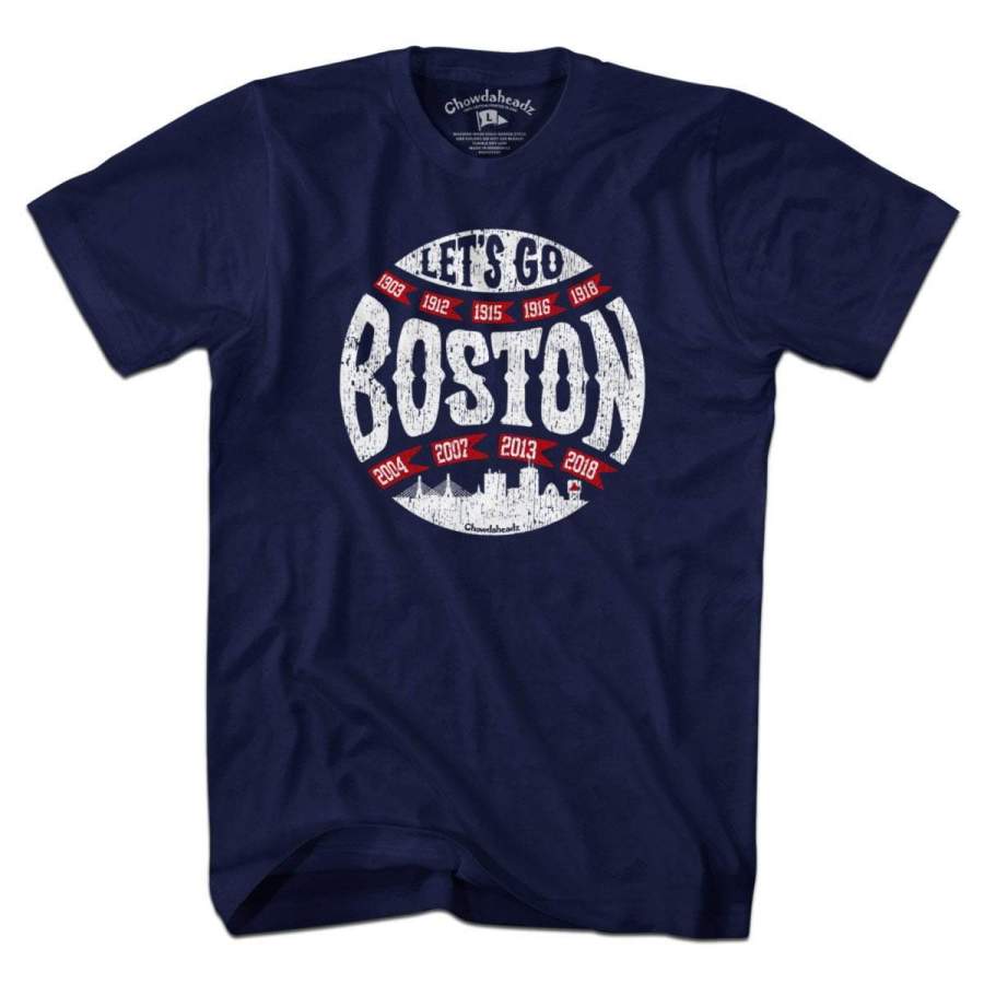 Let’s Go Boston Baseball T-Shirt