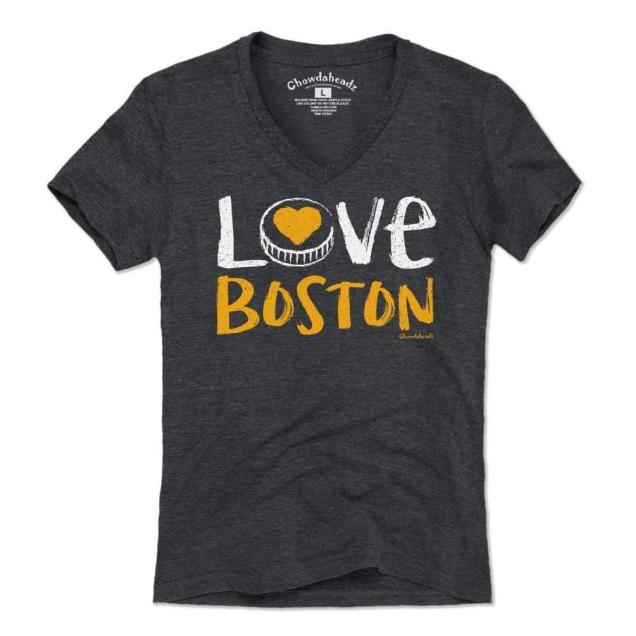 Love Boston Black & Gold T-Shirt