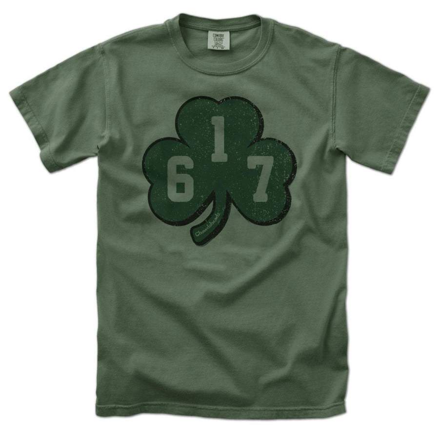 Boston 617 Shamrock Comfort Colors? T-Shirt