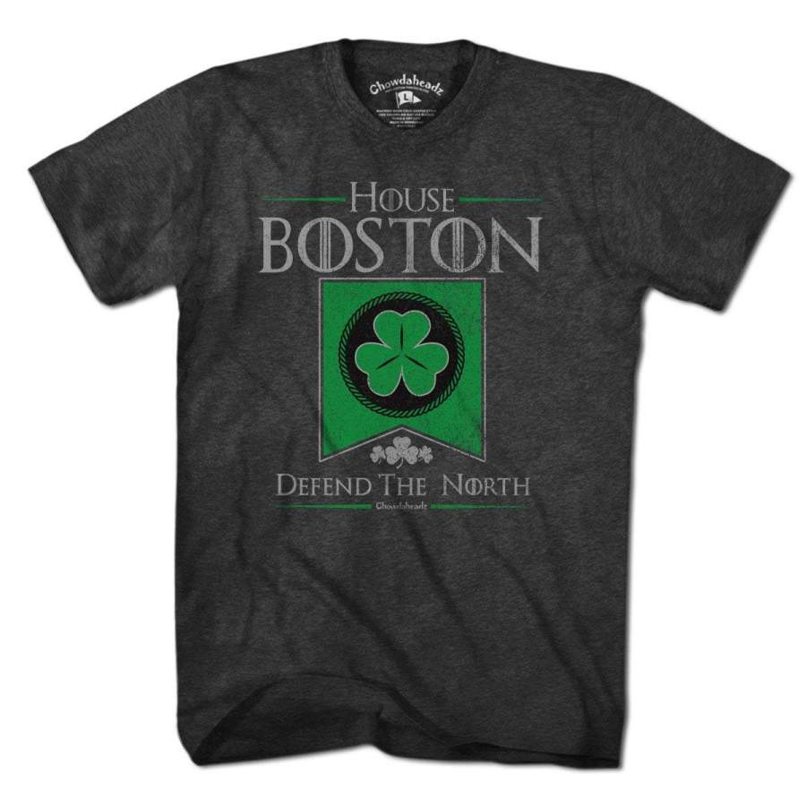 House Boston Shamrock Banner T-shirt