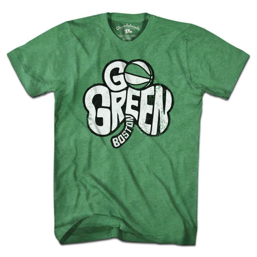 Go Green Boston Shamrock T-Shirt